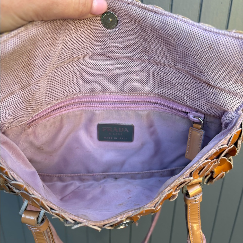 Vintage Prada Patent Leather Bag - image 8